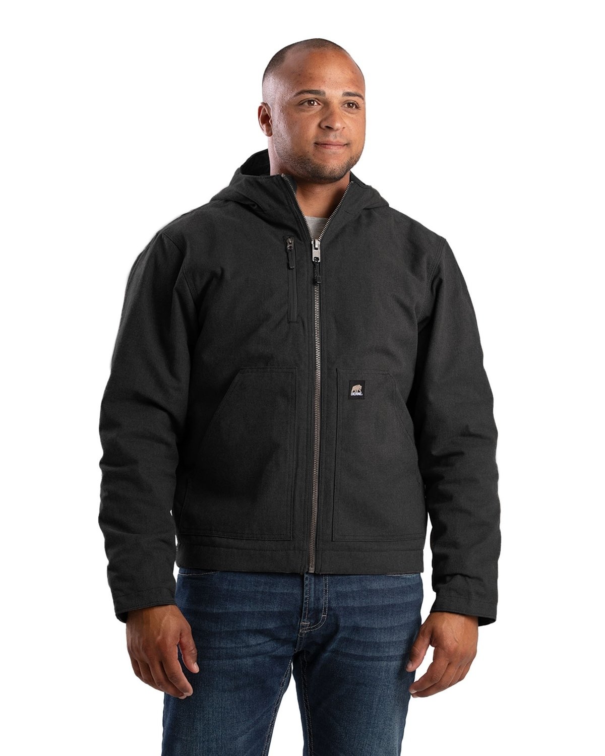Berne Apparel Men's Heritage Duck Hooded Jacket