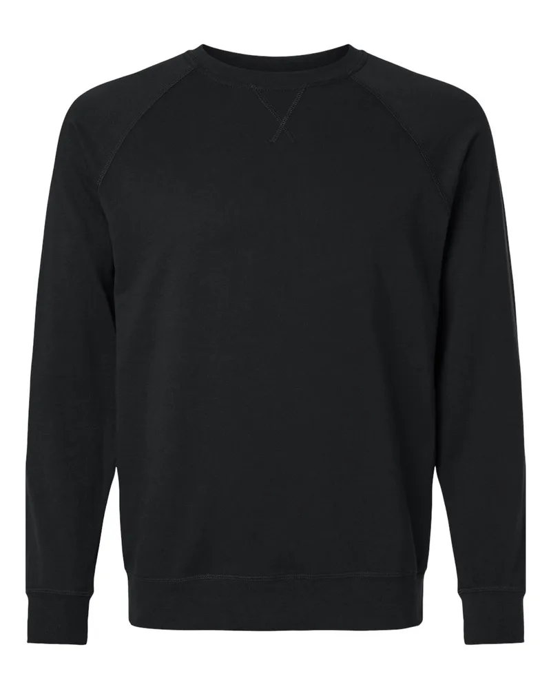 Next Level Apparel® Unisex Laguna Raglan Crewneck Sweatshirt view 3