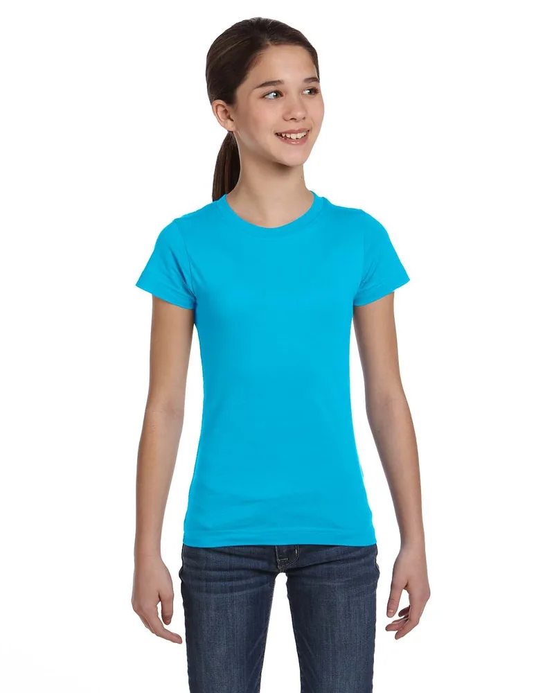LAT Girls' Fine Jersey T-Shirt