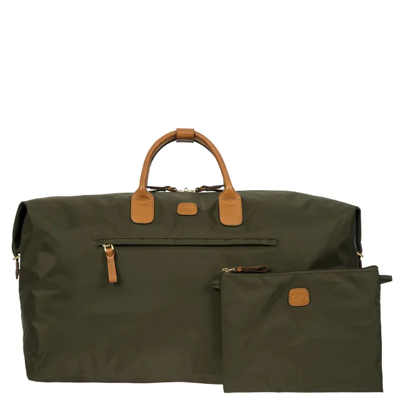 Bric's X-Bag 22" Deluxe Duffle Bag - Olive Green