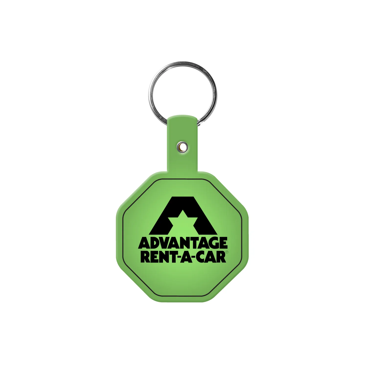 Stop Sign Flexible Key Tag view 5