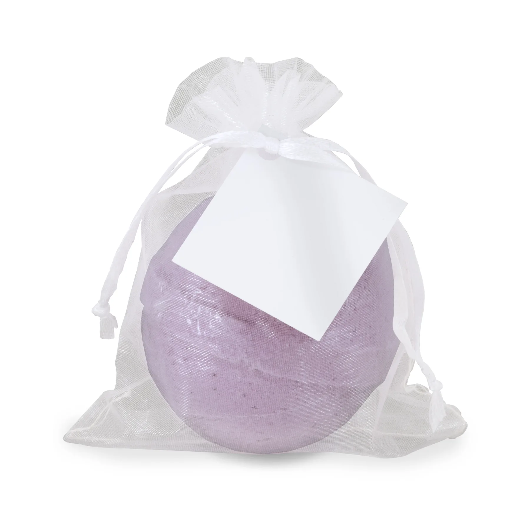 Premium Bath Bomb in Sheer Bag - Soothing Lavender view 2