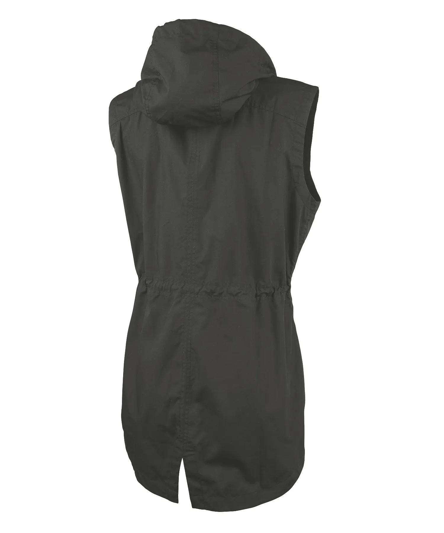 Black Blank Back