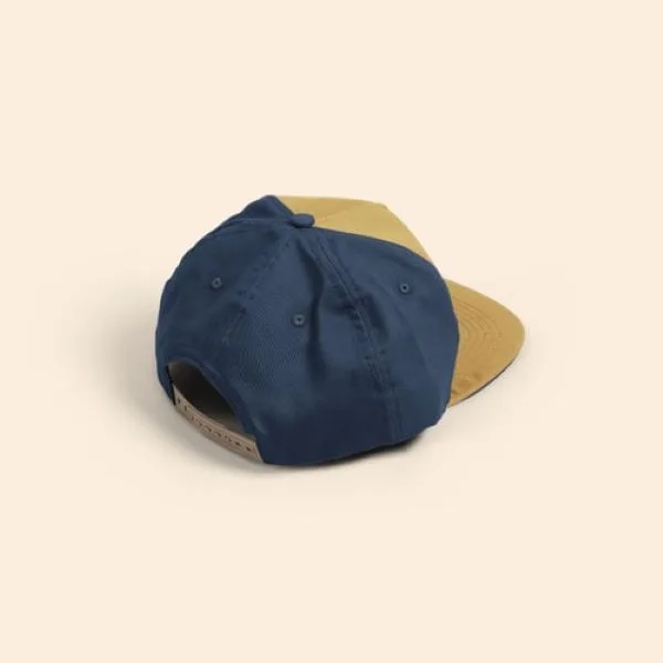 5-Panel Hat - Flat Brim - Structured - Cotton Twill view 2
