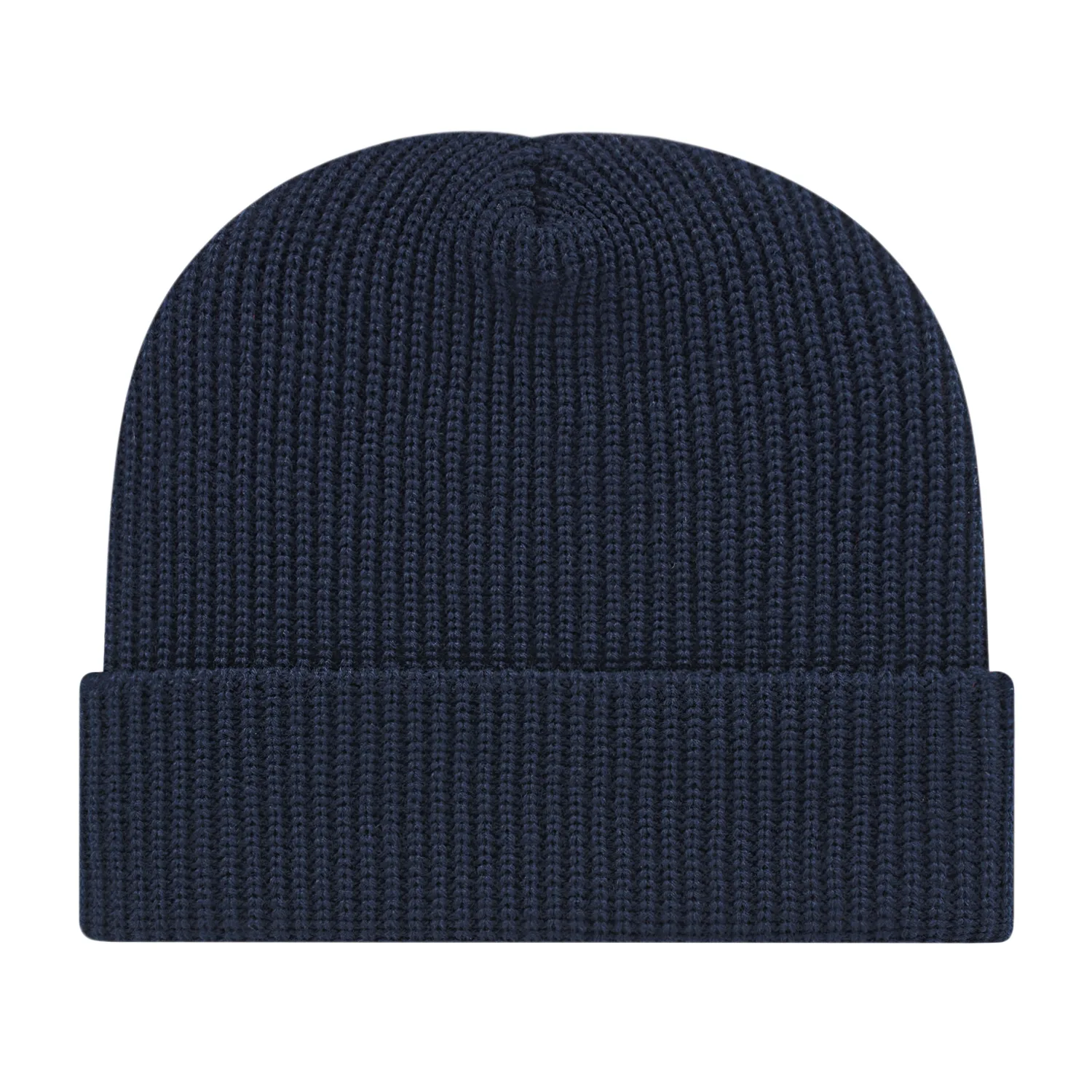 Ribbed Knit Cap with Cuff view 6