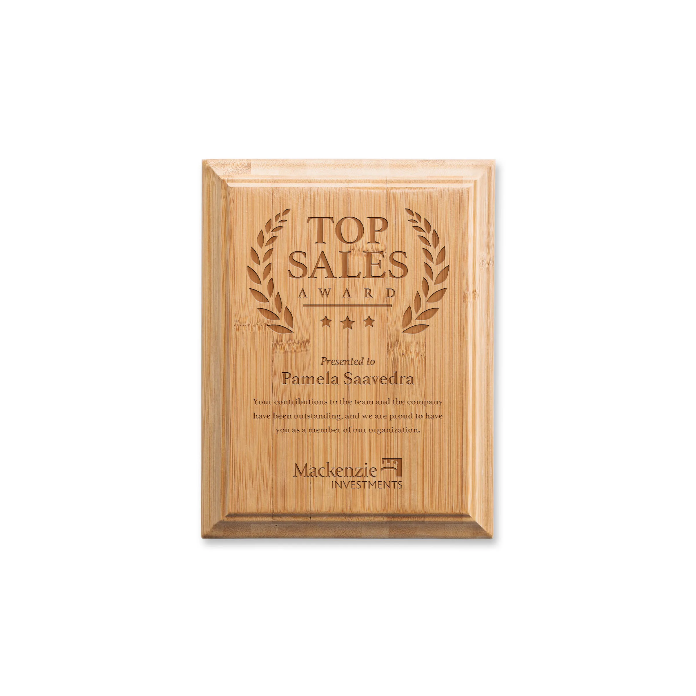 Bamboo Plaque — Bamboo Plaque