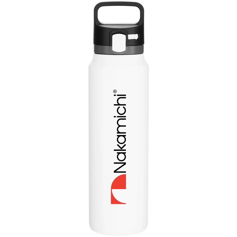 22 oz h2go Harmon Water Bottle (Matte White)