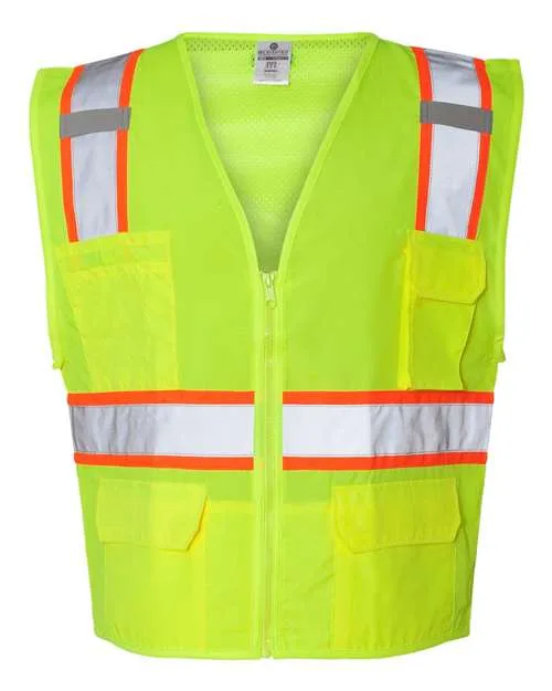 Kishigo® Ultra-Cool™ Solid Front Vest w/Mesh Back