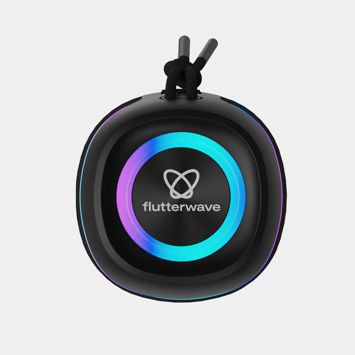 Top View Showing RGB Lights + Laser Engrave Decoration