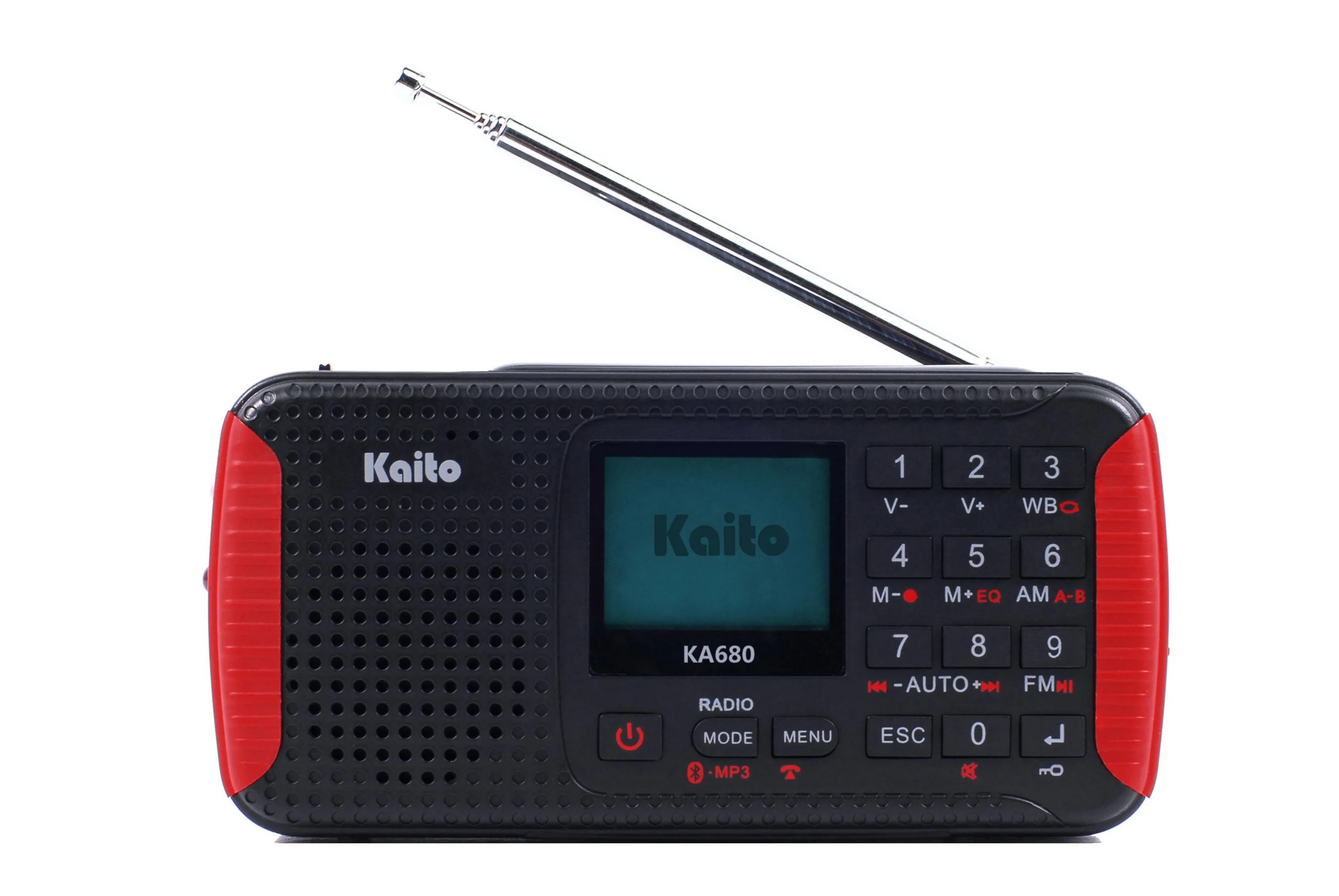 Kaito Emergency Radios & Wireless Mics Am/Fm Shortwave Noaa Weather w/High Sensitivity Digital Tuner