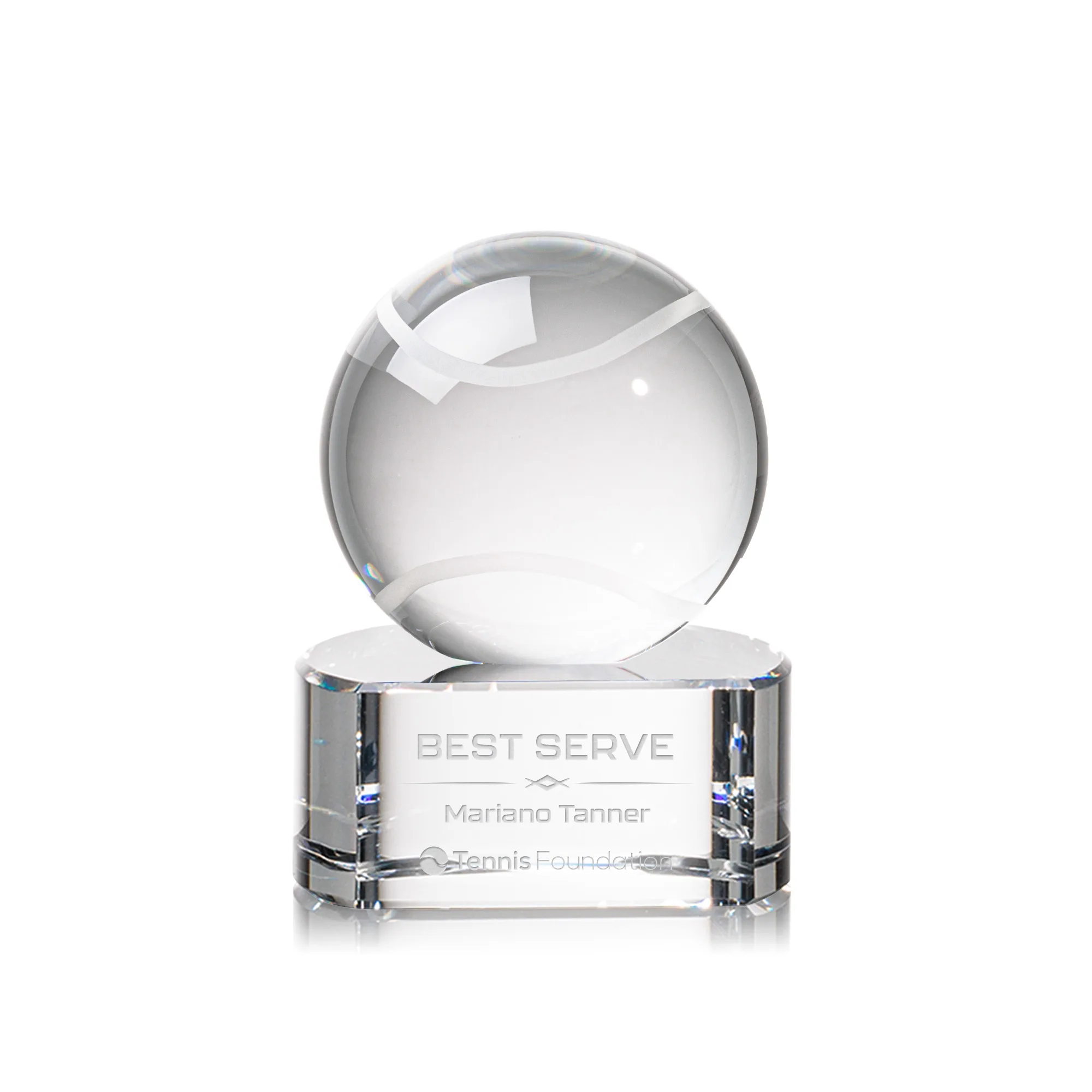 Tennis Ball on Base Award — Tennis Ball on Base Award