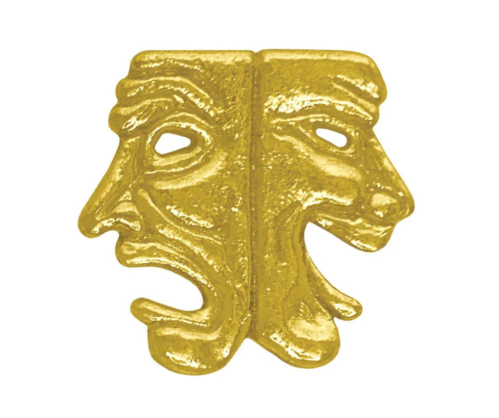 Drama Chenille Lapel Pin