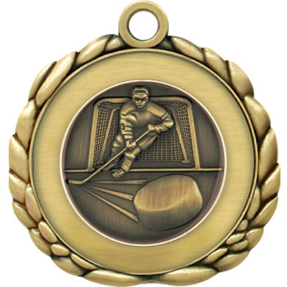 Vibraprint® Hockey Quali-Craft Medallion (2-1/2") view 2