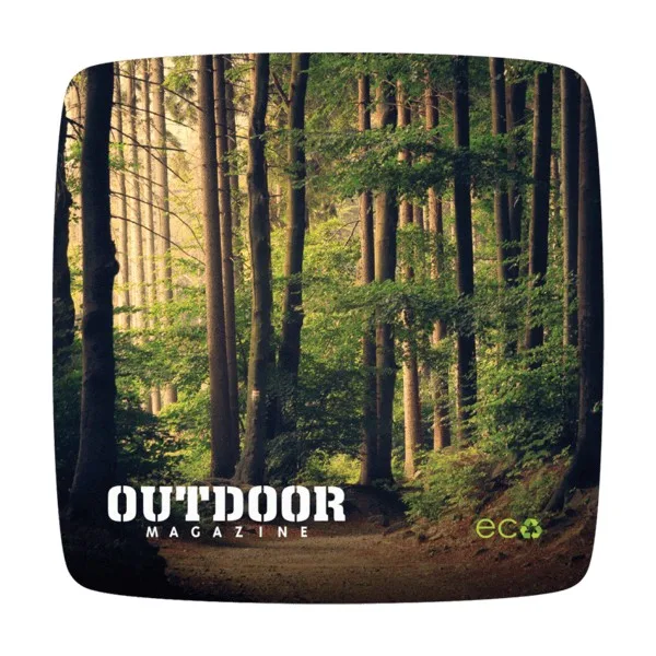 USA Made Eco rPET Microfiber Cloth - 6" x 6" view 3