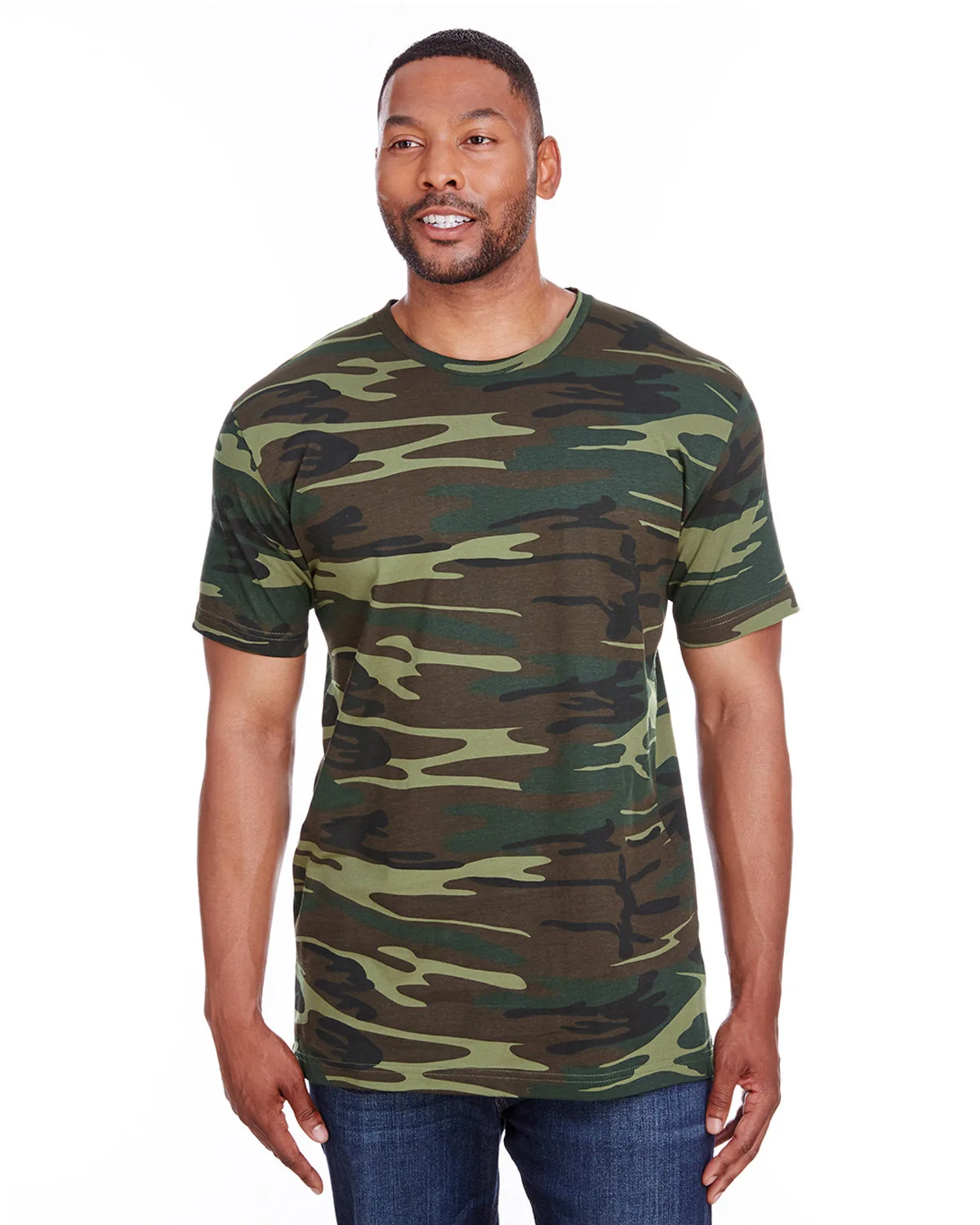 CODE V Men's Camo T-Shirt view 2