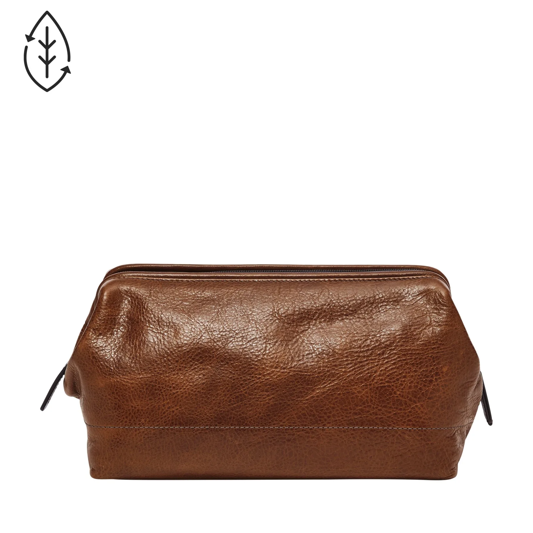 Fossil Travel Framed Shave Kit - Cognac