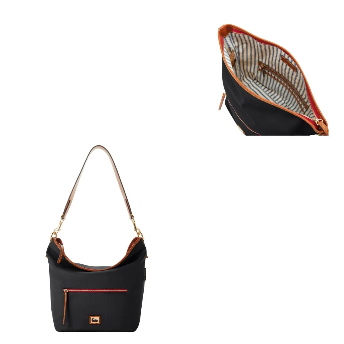 Dooney & Bourke Black Wayfarer Hobo