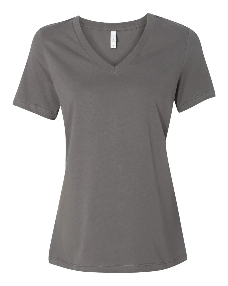 Bella+Canvas® Women's Relaxed Jersey V-Neck T-Shirt view 5