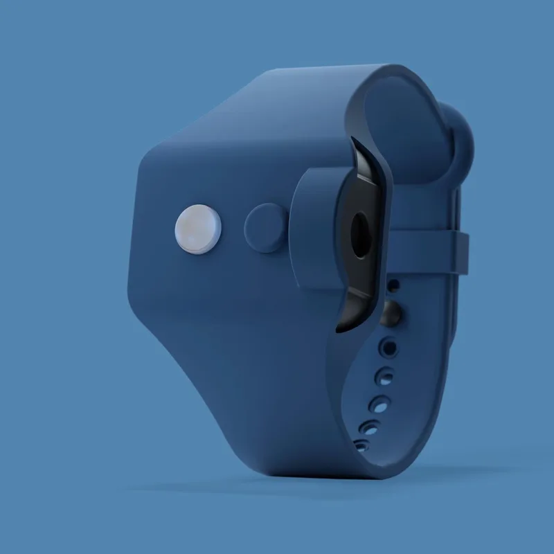 Intelligent Galaxy Spray Care Sanitizer Dispersing Wrist Attachment - Blue