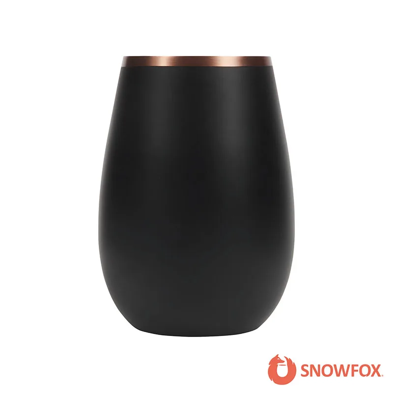 Snowfox 12 oz. Vacuum Insulated Grand Pinot Wine Glass view 2