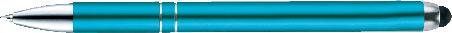 Teal Blue/Silver Blank Back View