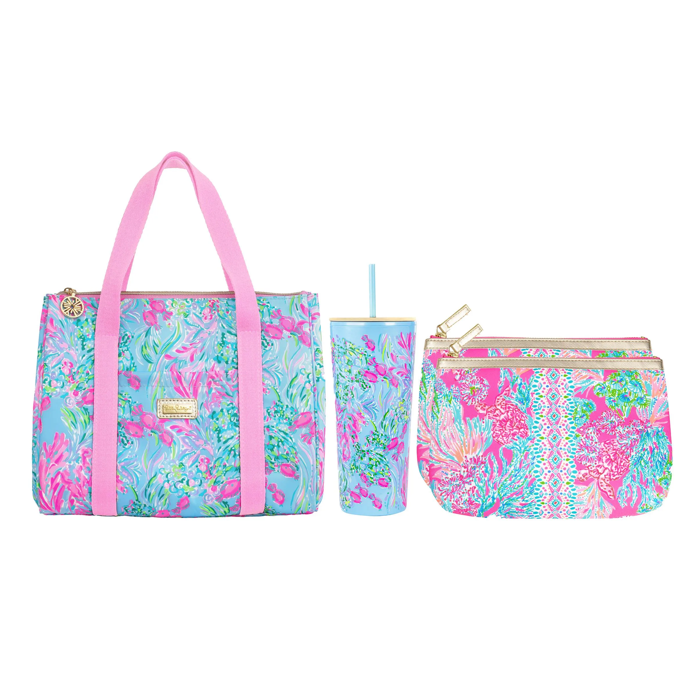 Lilly Pulitzer Lunch & Munch Bundle - Seaing Fishes
