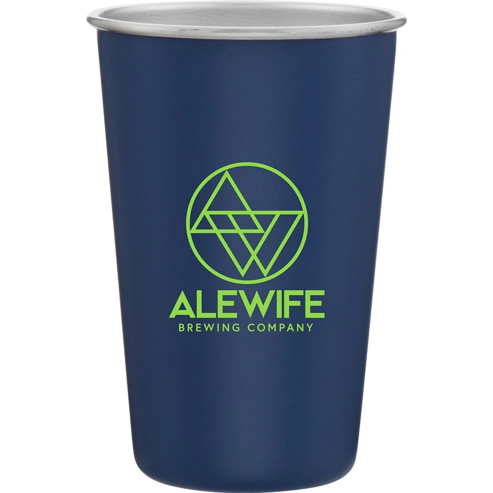 16 oz Ss Pint (Matte Navy)