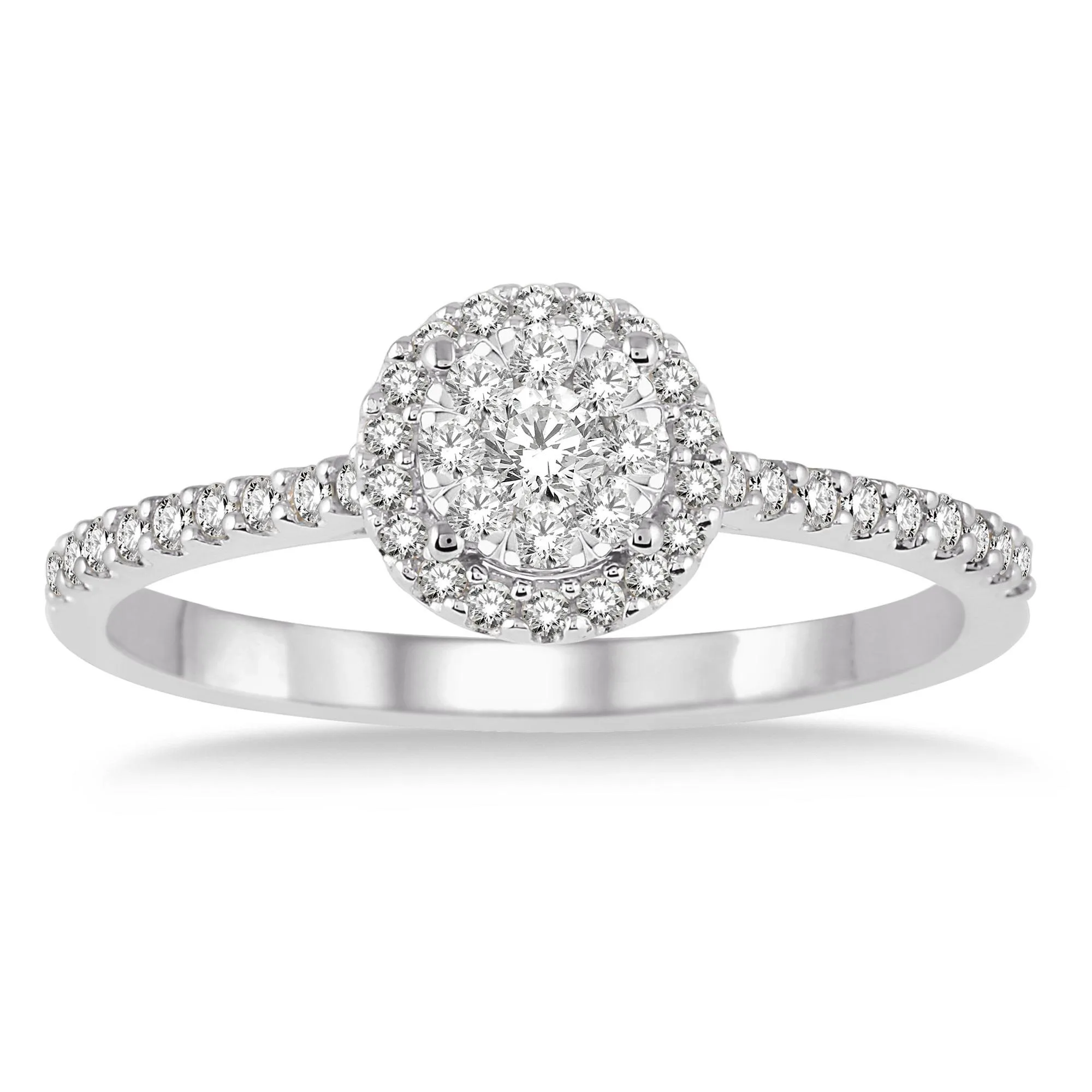Jilco Inc Diamond Cluster Ring - Size 8