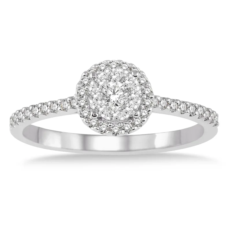 Jilco Inc Diamond Cluster Ring - Size 8