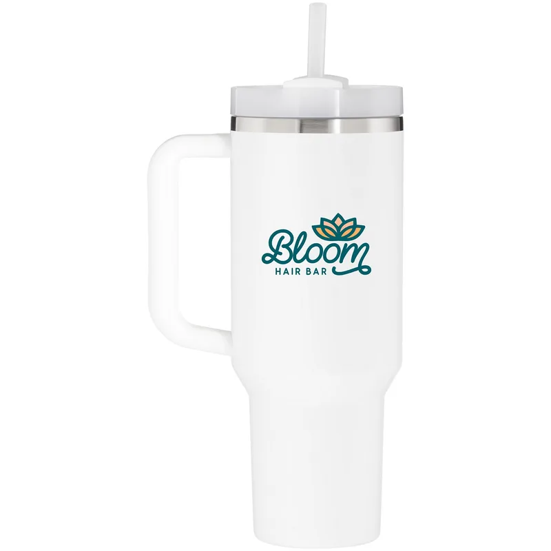 40 oz Stanley Quencher H2.0 FlowState Stainless Steel Water Bottle (Frost)