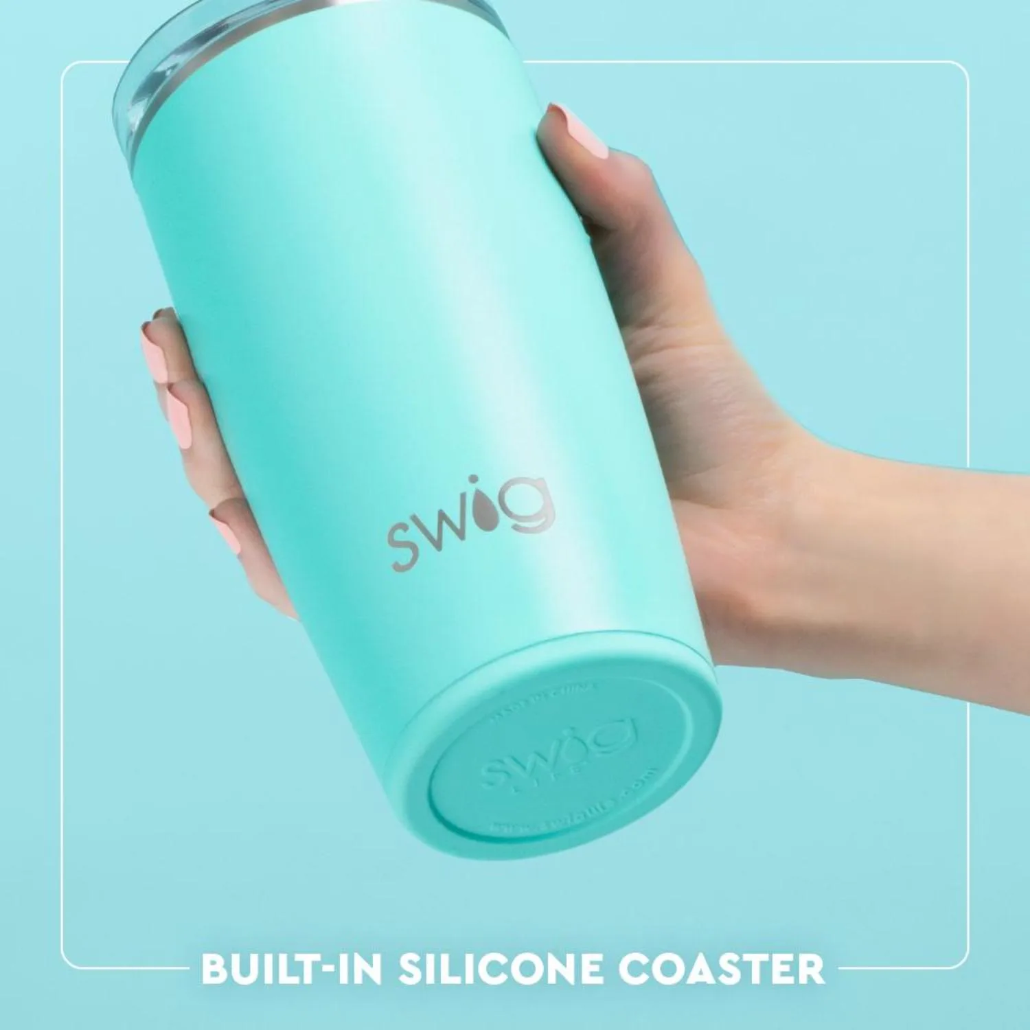 22 oz SWIG® Stainless Steel Insulated Double-Walled Tumbler view 5