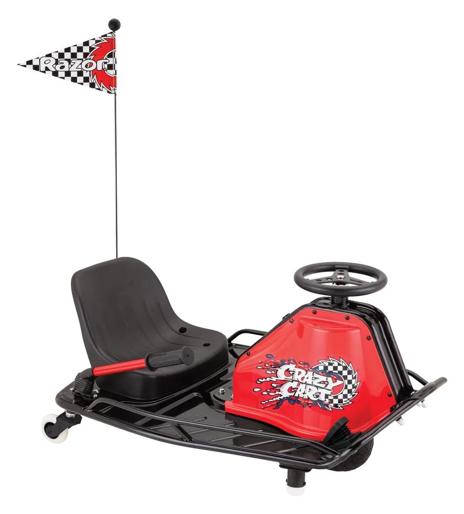 Razor USA Crazy Cart - Black (Rb)