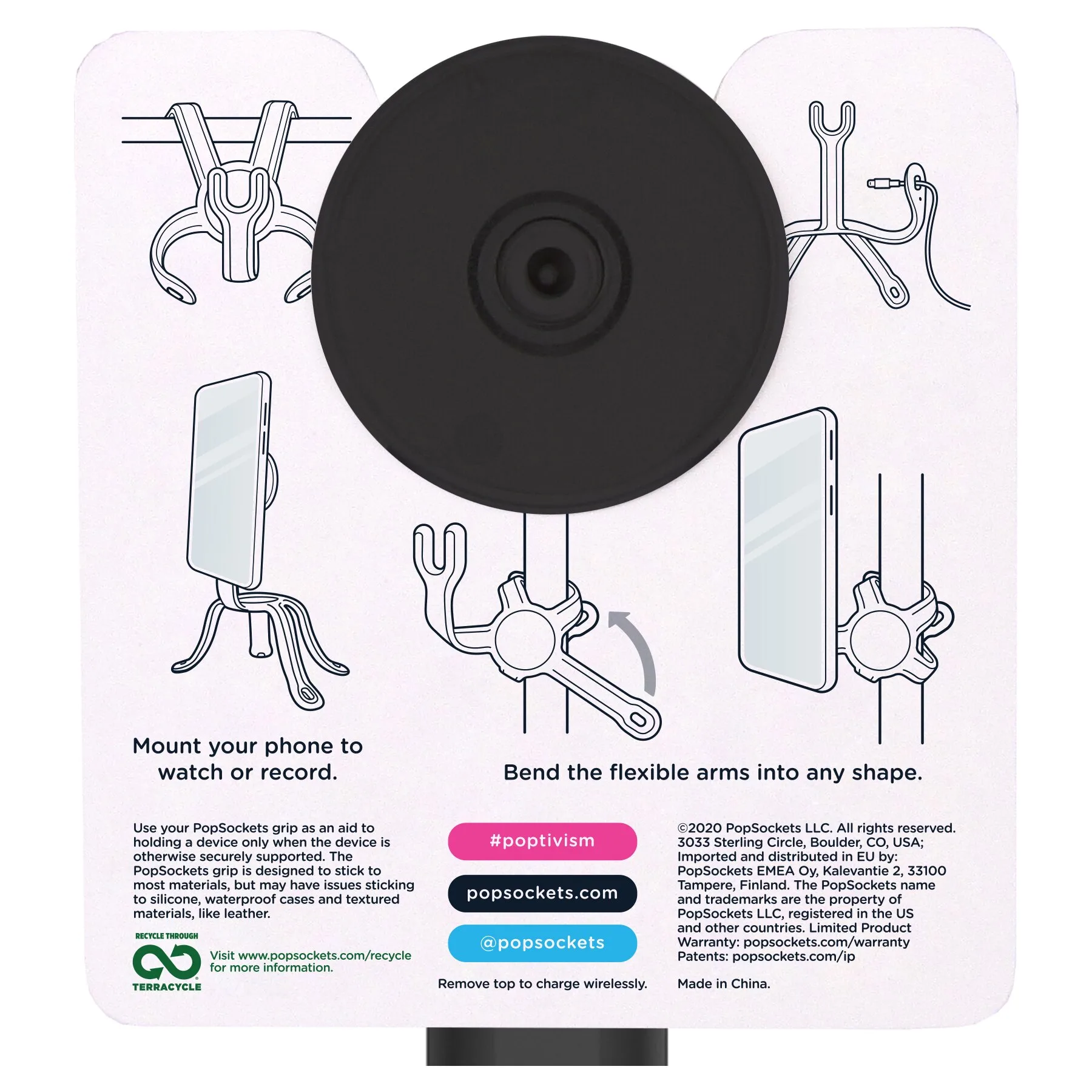 Packaging Back