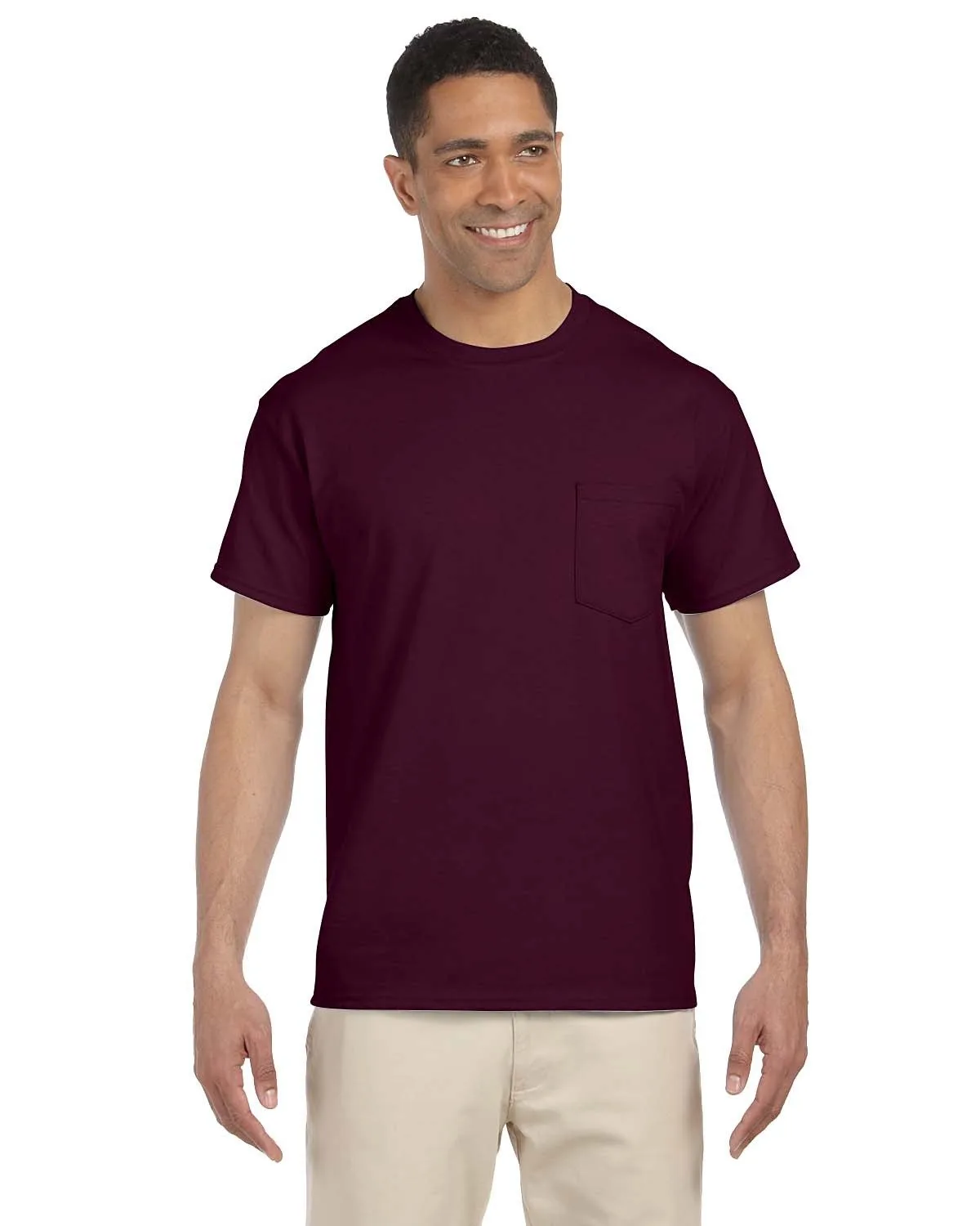 Gildan Adult Ultra Cotton?Pocket T-Shirt view 6