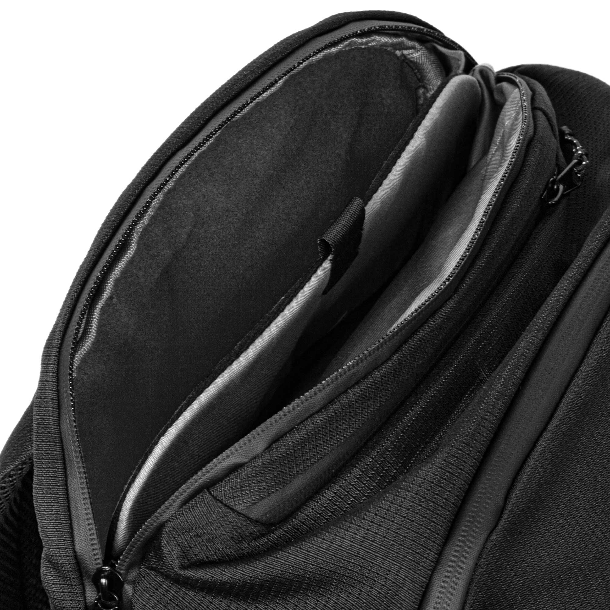 Black Blank Top View