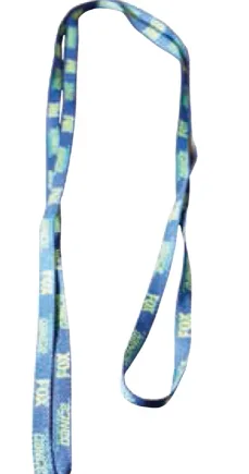 Recycled Polyester Dye Sublimated ¾"x60" Shoelaces Pair (Domestically Produced) view 2