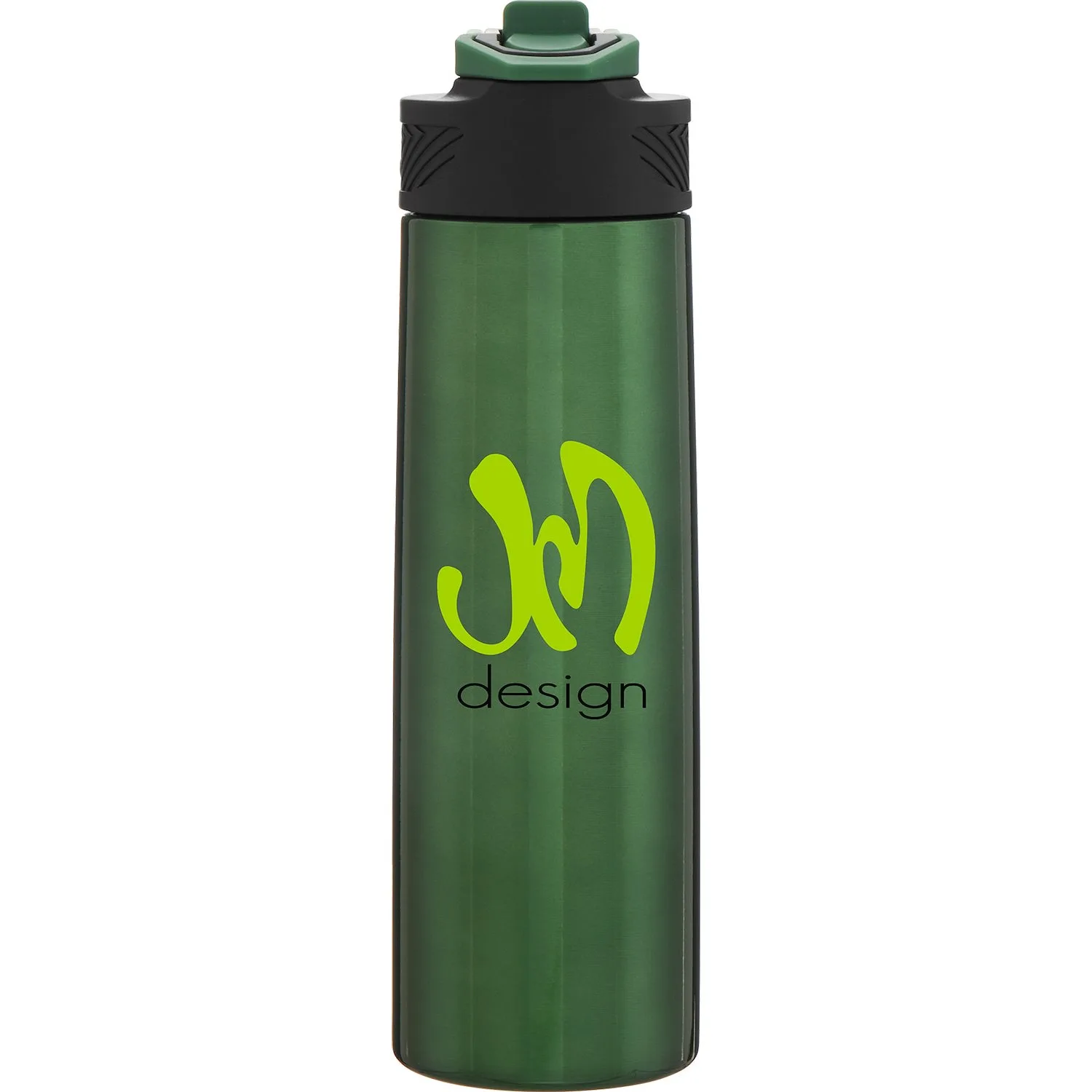 24 oz h2go Watson Water Bottle (Forest Green)