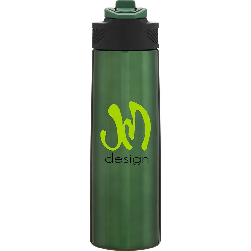 24 oz h2go Watson Water Bottle (Forest Green)