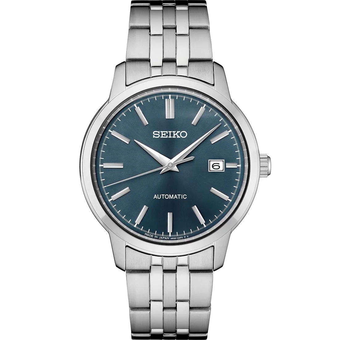 Seiko Watch Essentials Ss Automatic Blue Dial