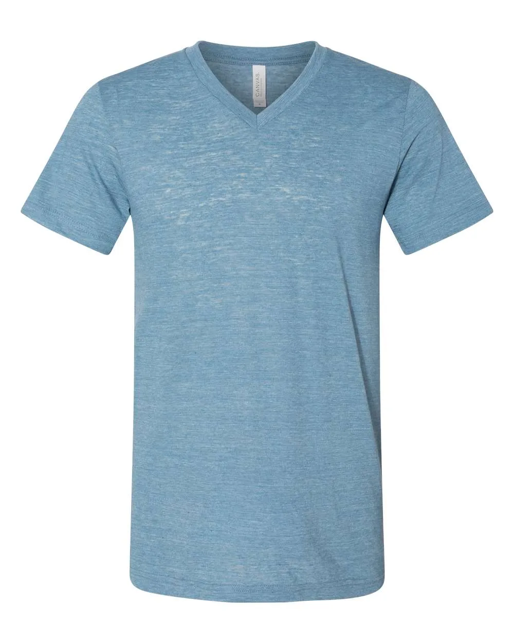 BELLA+CANVAS Unisex Textured Jersey V-Neck T-Shirt view 4