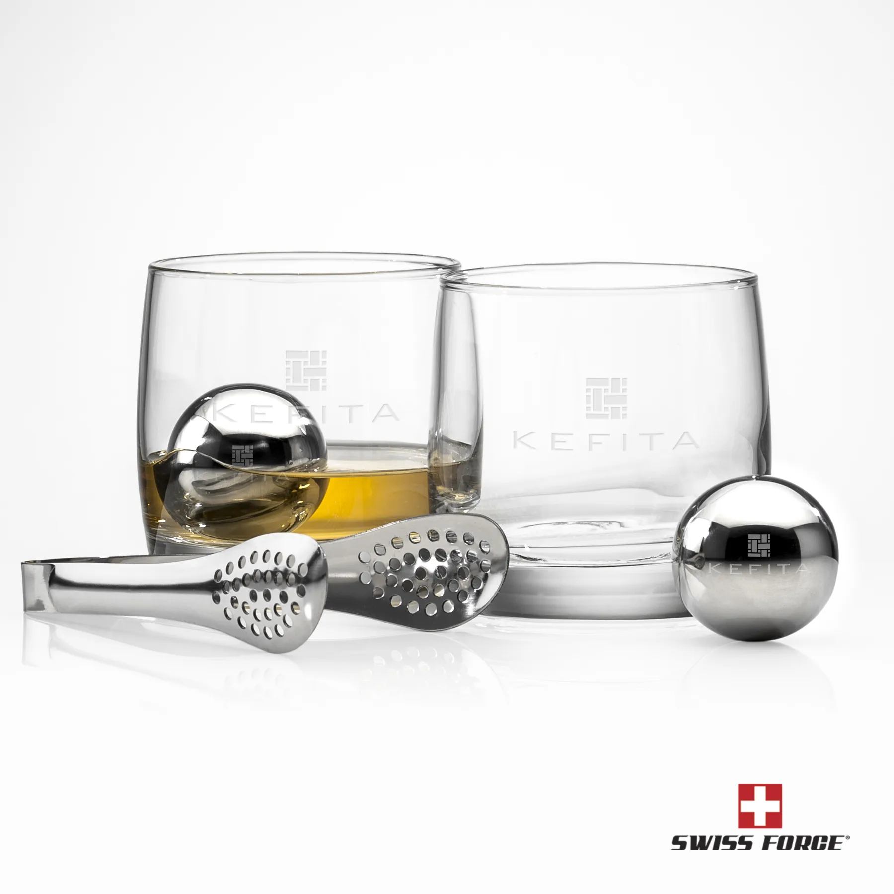 Whiskey Ball Set, Laser Engraving