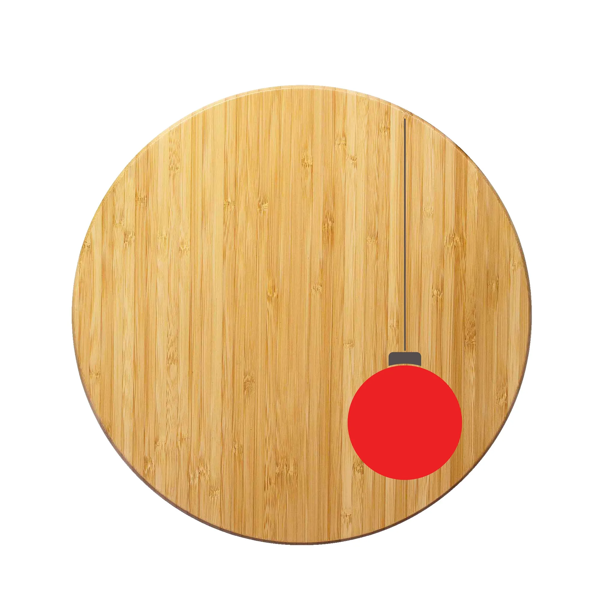 Decorative Holiday Ornament Cutting and Serving Board view 2
