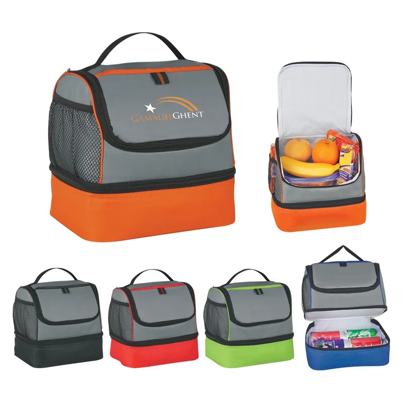 Two Compartment Lunch Pail Bag view 2