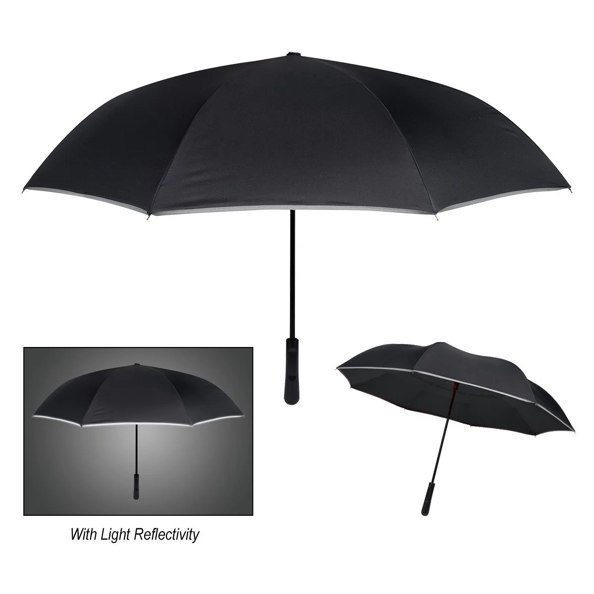 48" Arc Reflective Edge Inversion Umbrella view 3