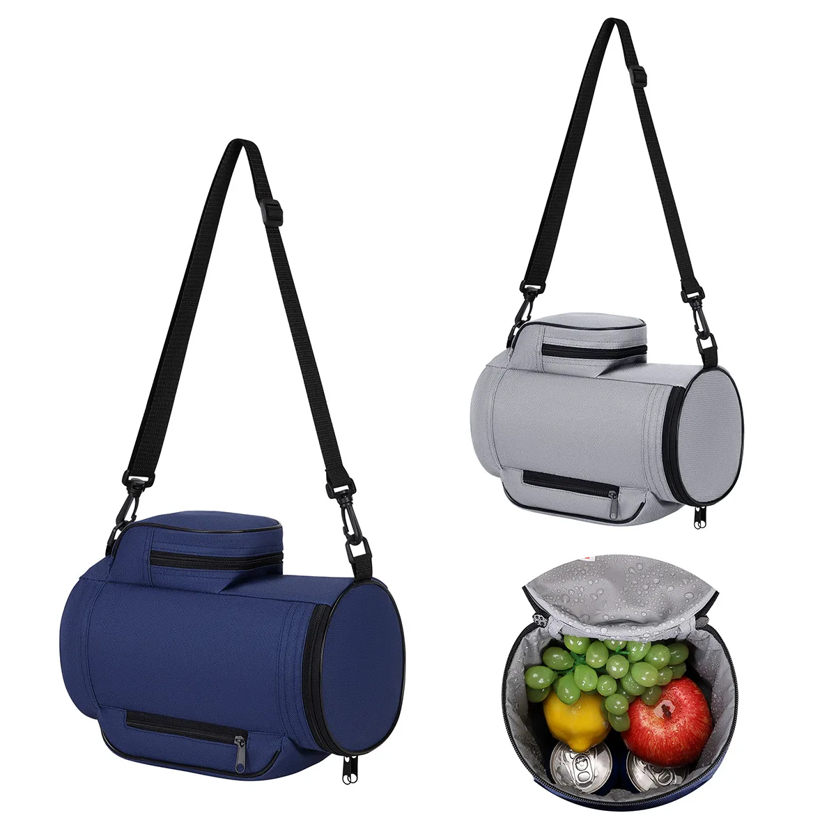 Malibu 8-Can Polyester Crossbody Cooler Bag view 2