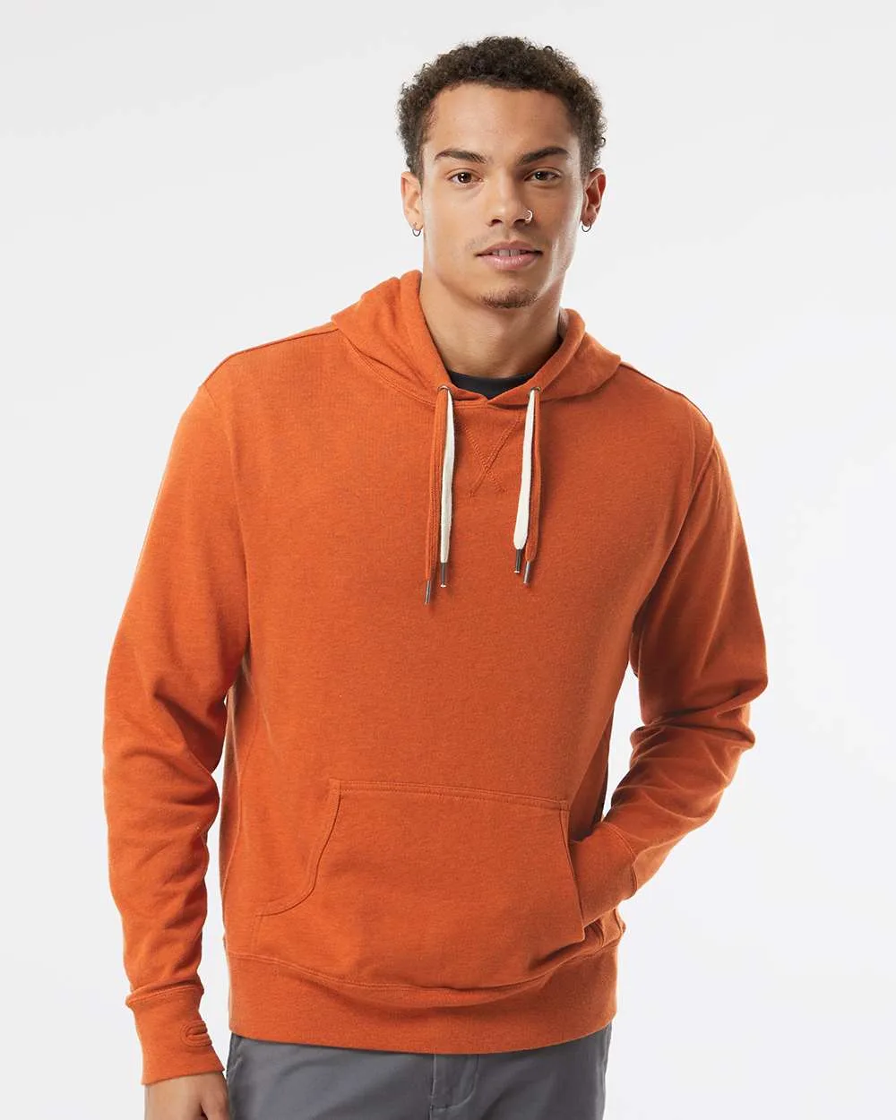 Independent Trading Co. Unisex Midweight French Terry Hooded Sweatshirt view 2