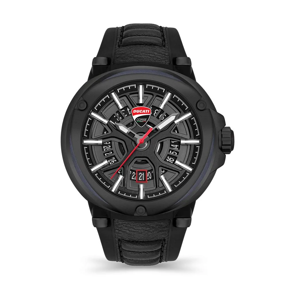 Ducati Corse Partenza Timepiece Size Standard Watch - Black