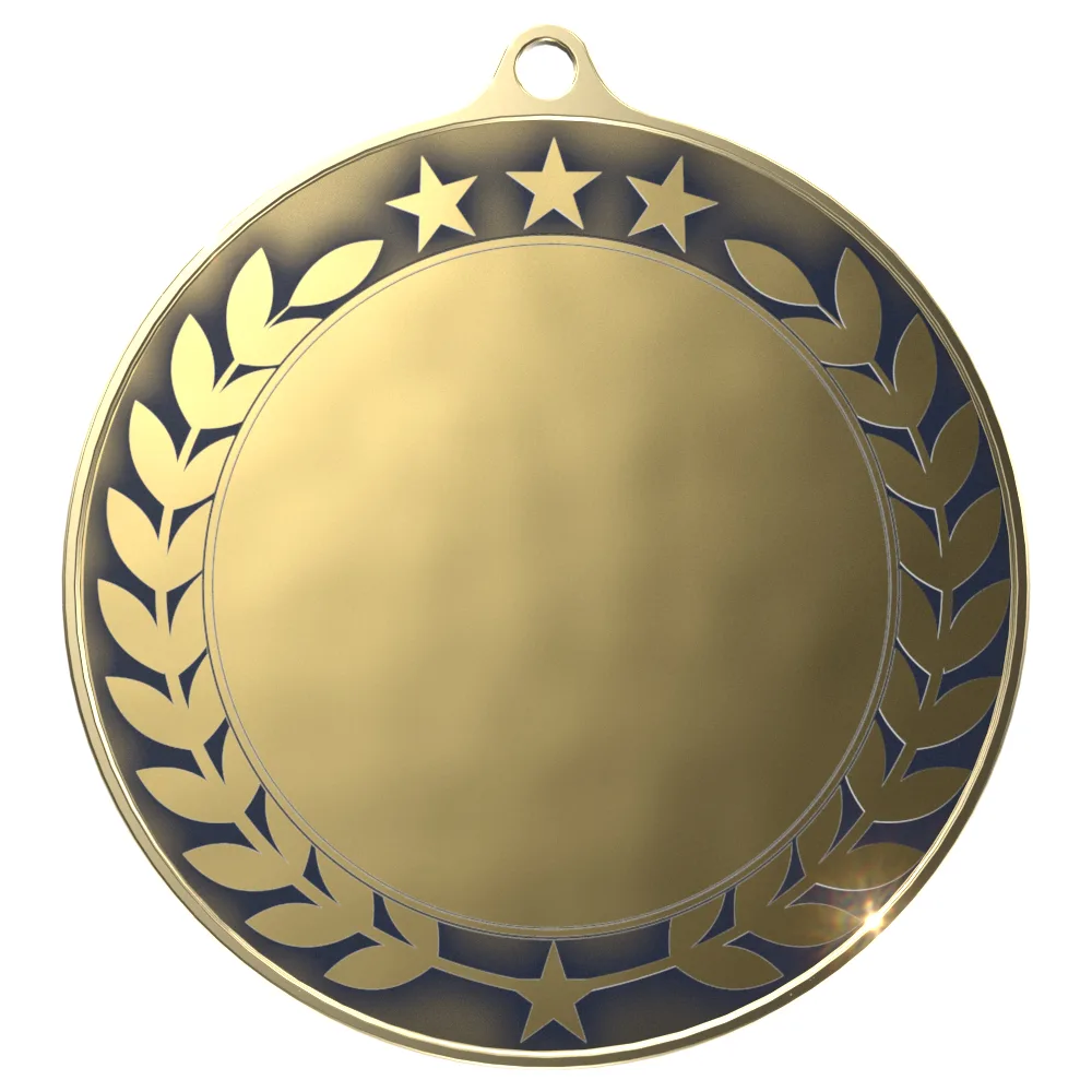 Textured Antique Wreath Medallions