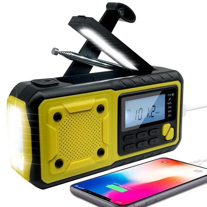 Kaito Emergency Radios & Wireless Mics Digital Am/Fm/Noaa Emergency Weather Alert Lamp + 4Kpowerbank