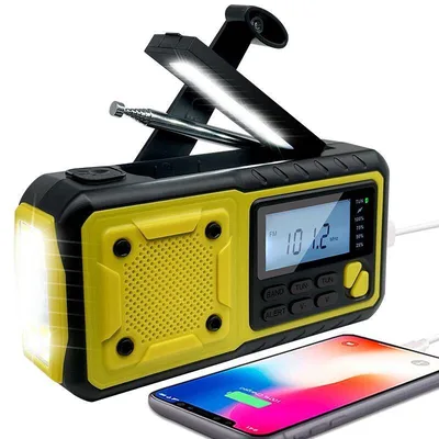 Kaito Emergency Radios & Wireless Mics Digital Am/Fm/Noaa Emergency Weather Alert Lamp + 4Kpowerbank
